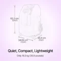 devilbiss-compact-525-5l-dimensions