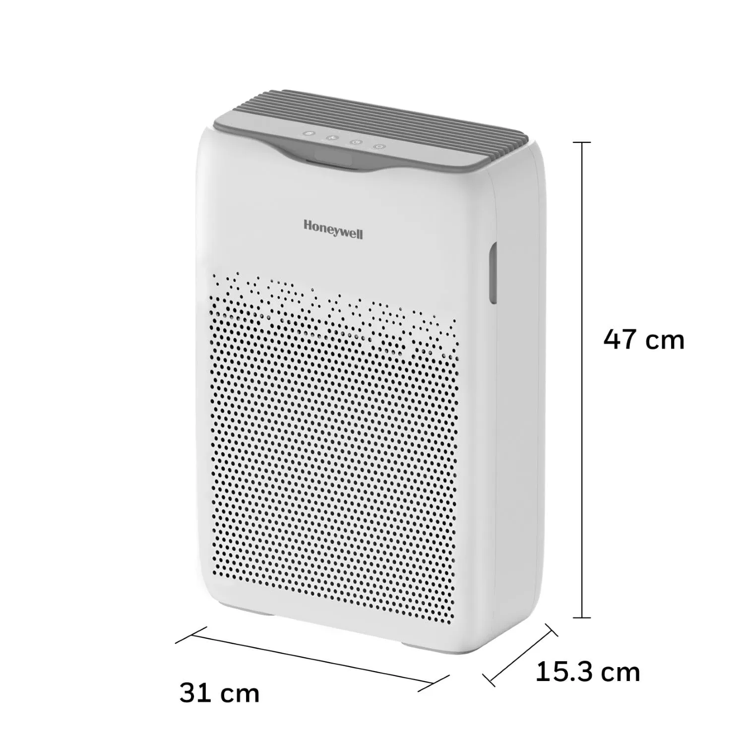 Honeywell Air Touch V2 dimensions 47cm x 31cm x 15.3cm