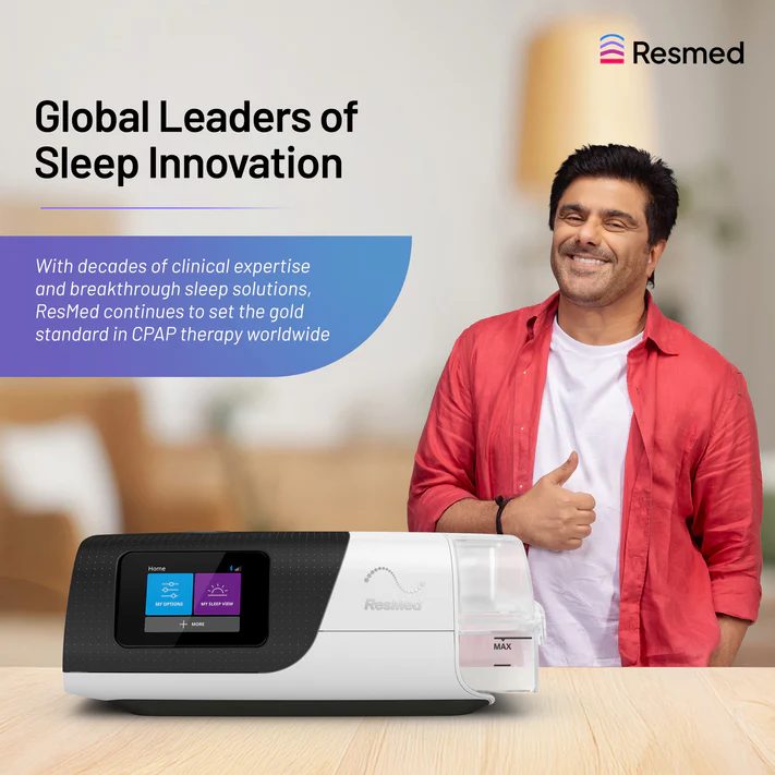 Global leaders of sleep innovation — ResMed sets the gold standard in CPAP therapy worldwide