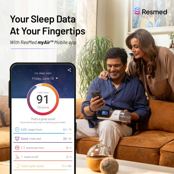 ResMed myAir app your sleep data at your fingertips