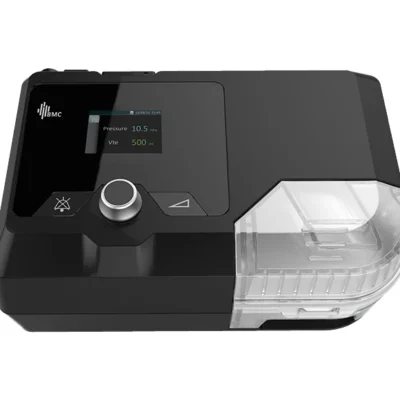 BMC RESmart G2S A20 Auto CPAP machine front view with integrated heated humidifier
