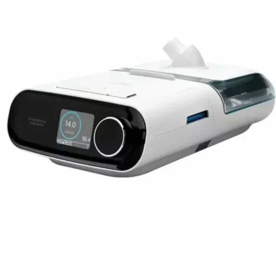 Philips DreamStation AVAPS 30 AAM-AE BiPAP ventilator with humidifier chamber and 14.0 cmH2O display