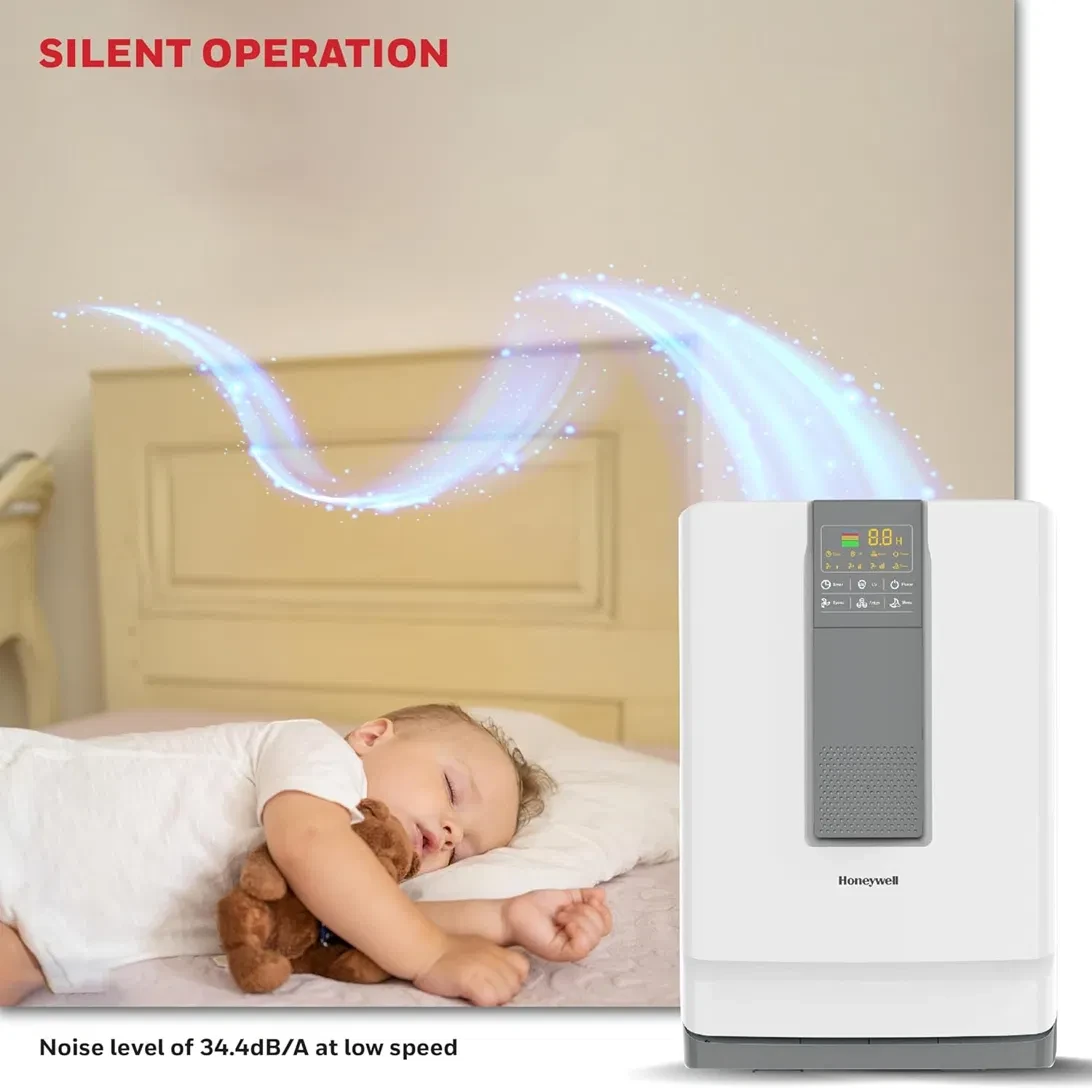 Honeywell Air Touch V4 silent operation at 34.4dB