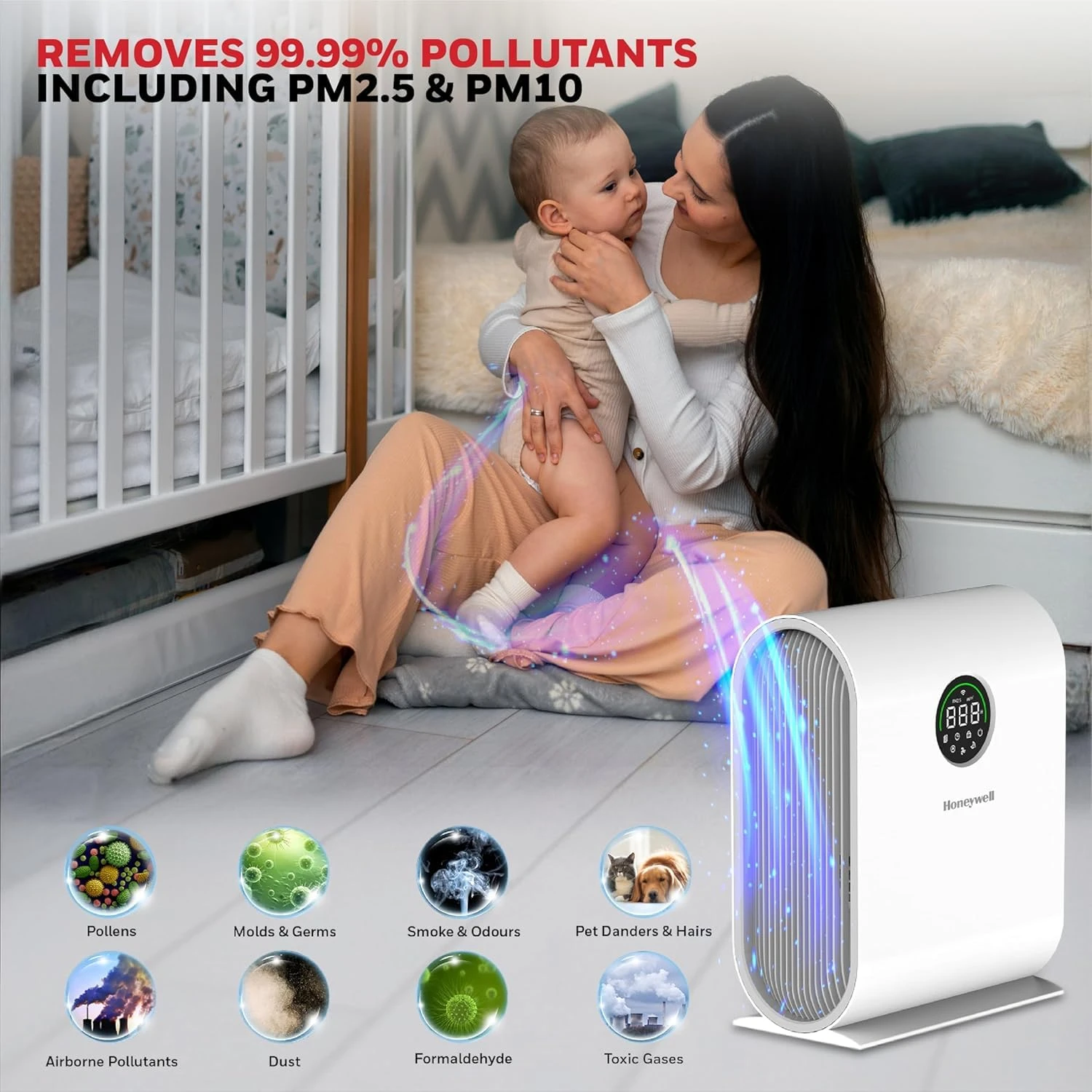 Honeywell Air Touch V5 removes 99.99% of PM2.5