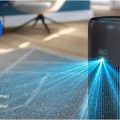 Philips AC2221 AeraSense air quality sensor with good, fair, poor, bad indicator