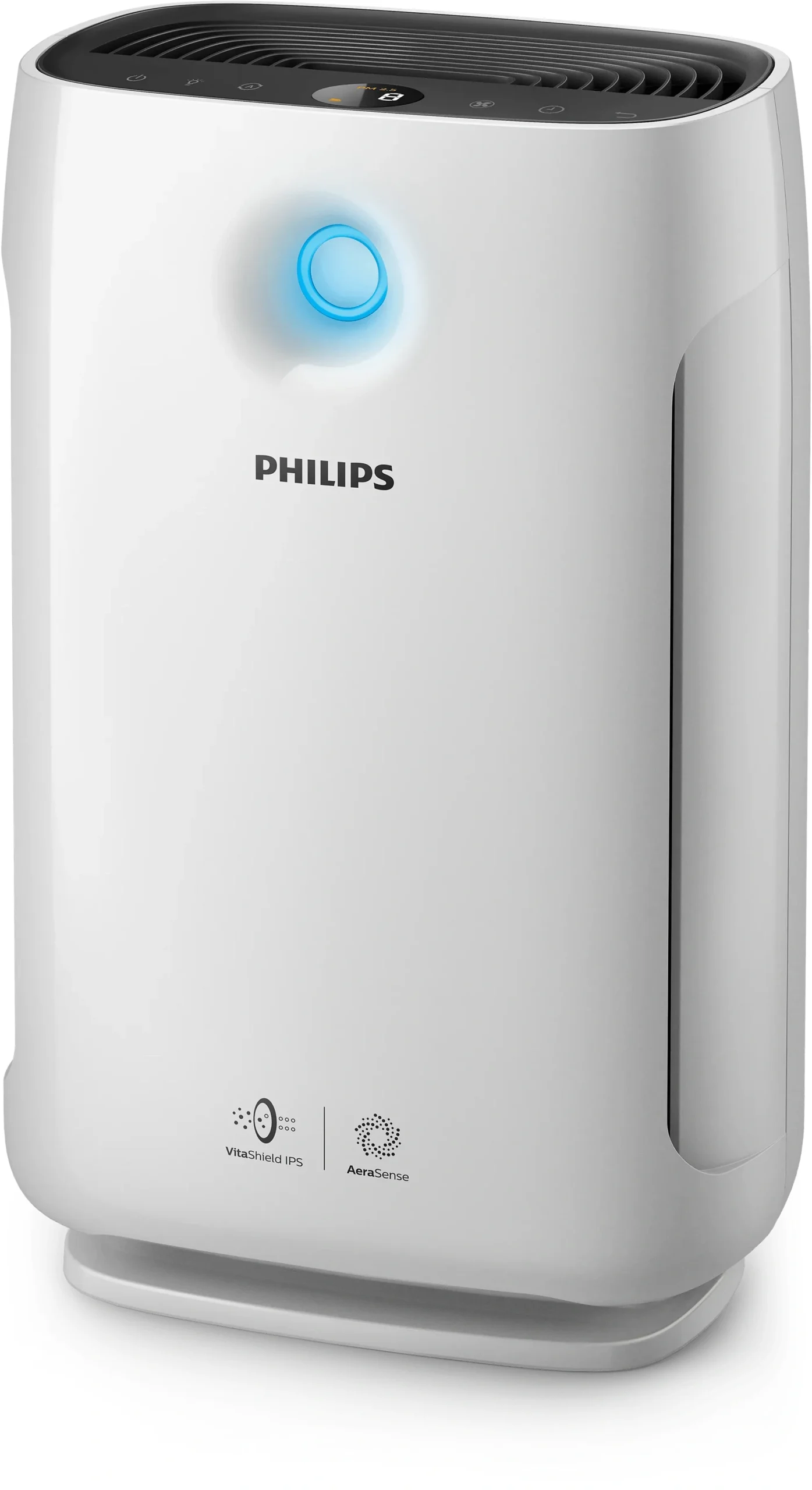 Philips AC2887/20 air purifier angled front view