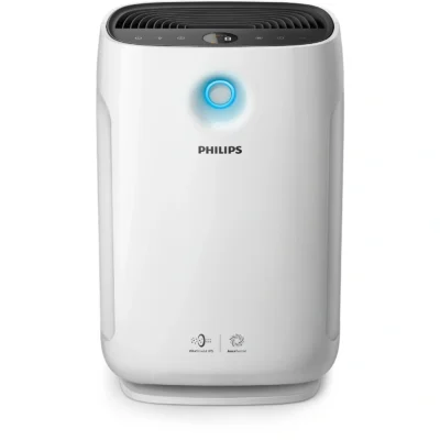 Philips AC2887/20 air purifier price in India, front view with PM2.5 display