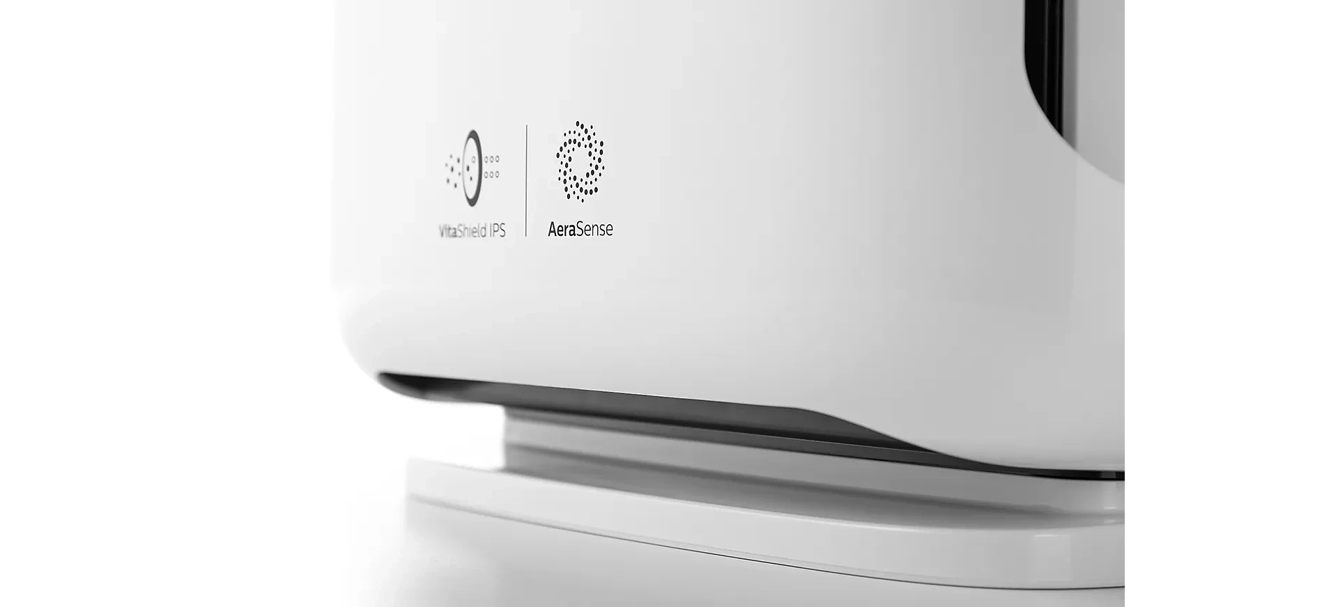 Philips AC2887/20 VitaShield IPS and AeraSense technology badges