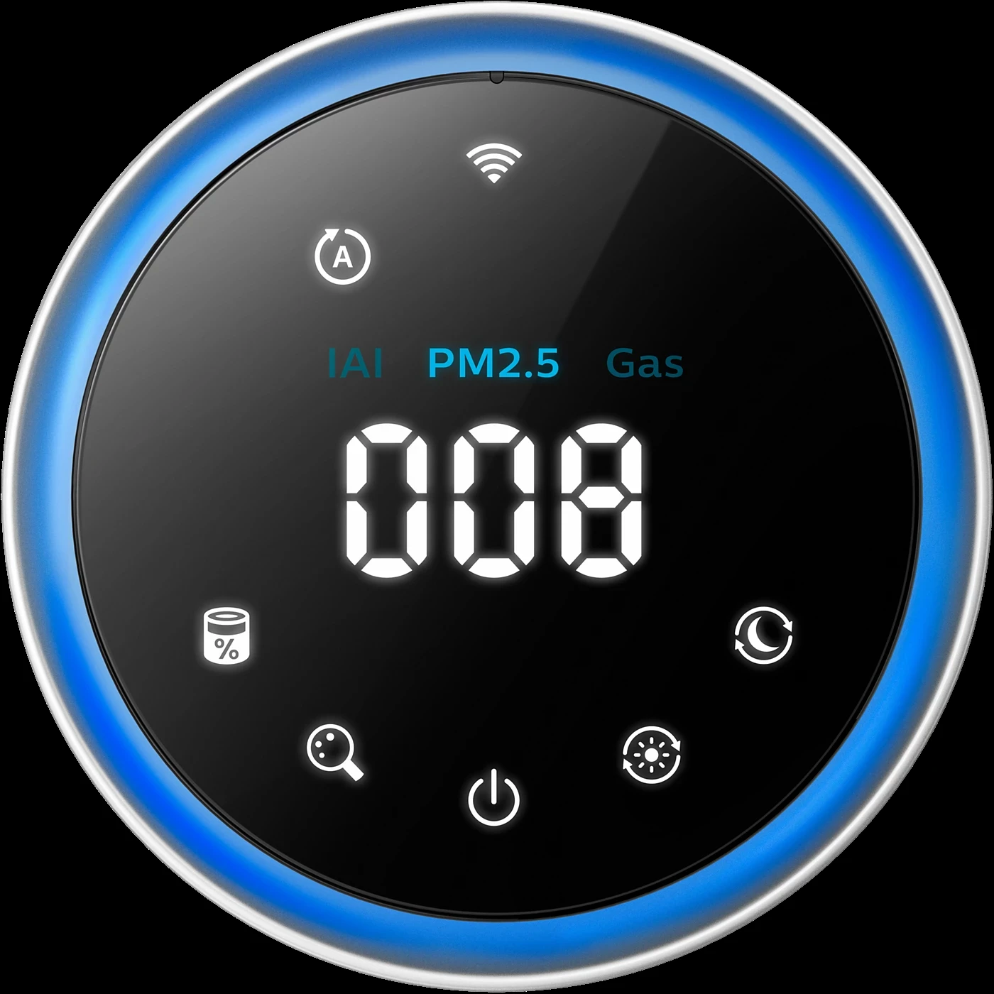 Philips AC3059/65 real-time air quality display, PM2.5 and Gas indicator
