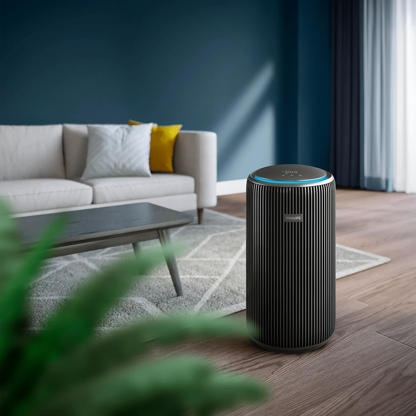 Philips AC4221/61 traps smells and gas pollutants with active carbon filter