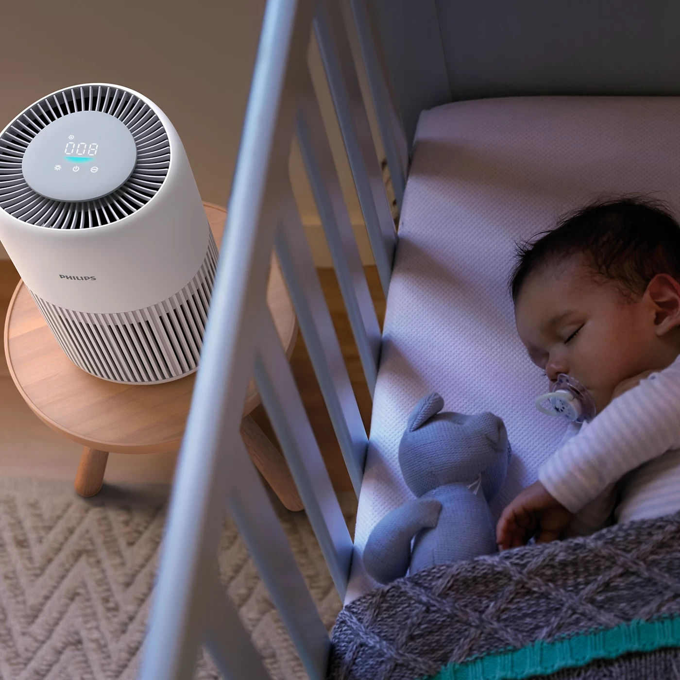 Philips AC0920/60 in a baby's room