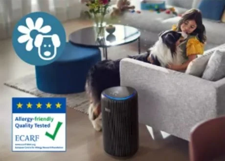 Philips AC3220/60 ECARF certified allergy-friendly, quality tested