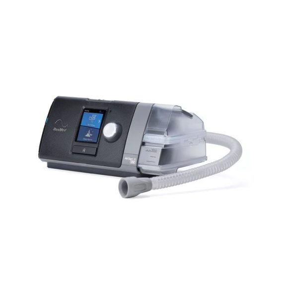 ResMed AirStart 10 with standard tubing attached