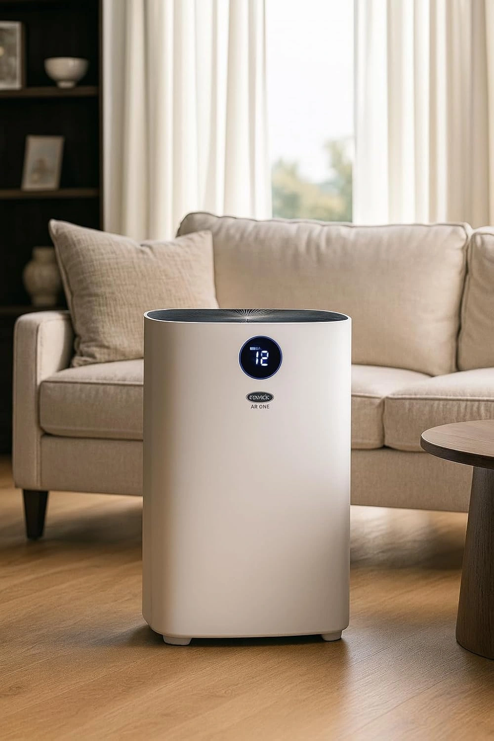 Carrier AP2006 UV Light air purifier in a living room