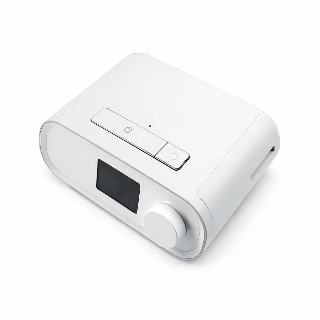 DreamStation Auto CPAP Machine, angled top view showing compact design