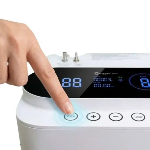 OXYMED Cure voice prompt system control panel