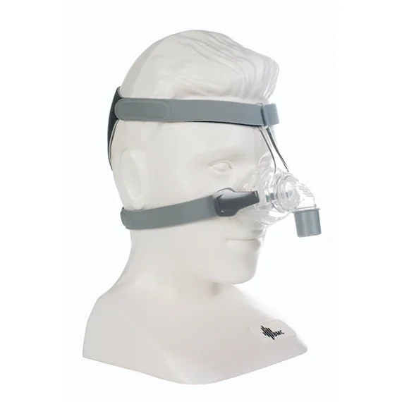 bmc-n5-nasal-mask-mannequin-angled-side-view