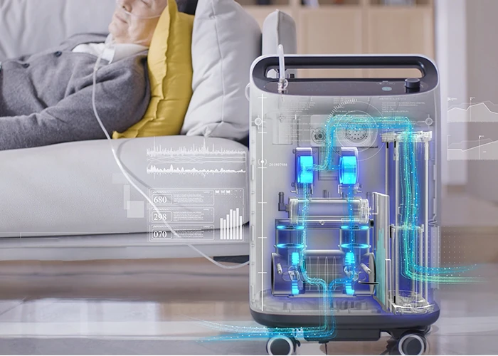 BMC SO1 5A Oxygen Concentrator home use lifestyle
