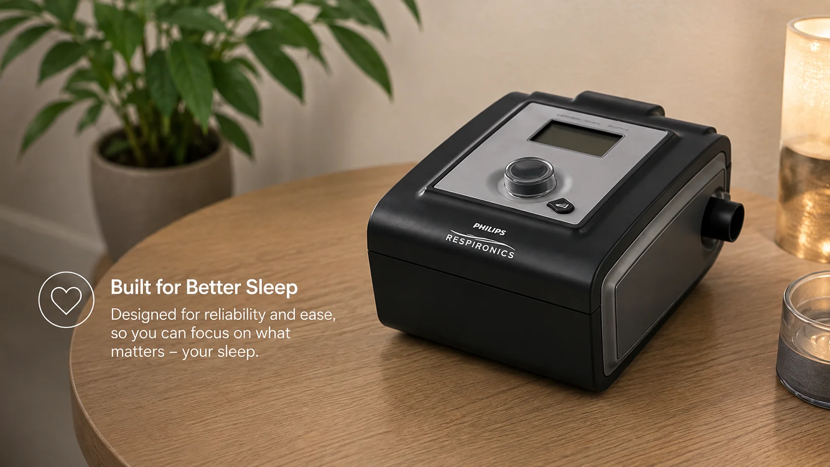 Philips DreamStation BiPAP Auto BiFlex built for better sleep, designed for reliability and ease