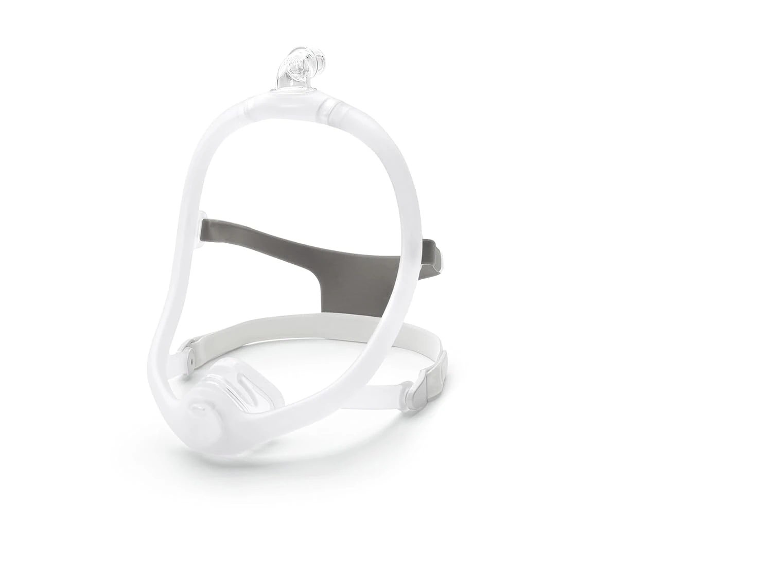 Philips Respironics Wisp Nasal Mask, fabric frame, product shot, front view, no model