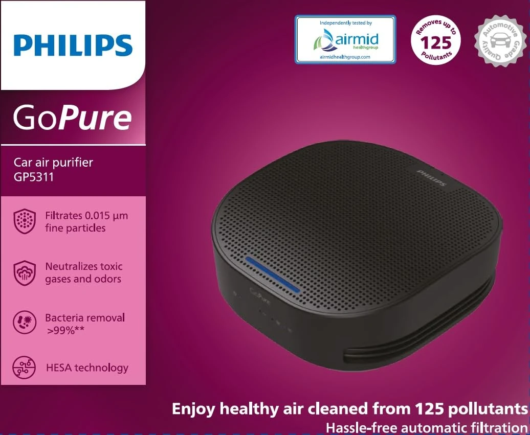 Philips GoPure 5311 SelectFilter Plus features