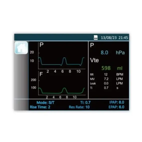 bmc-g3-b30vt-bipap-screen-display-medidevice-delhi