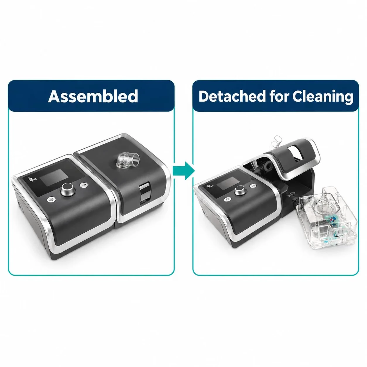 Compatible full face CPAP mask for the BMC Y25T